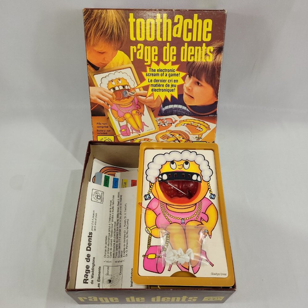 Toothache Vintage 1979 Electronic Game by Waddingtons